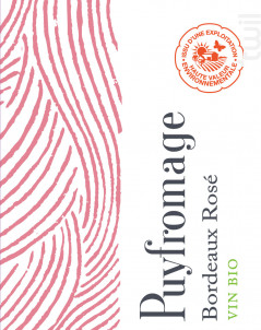 Puyfromage Rosé - Château Puyfromage - 2024 - Rosé