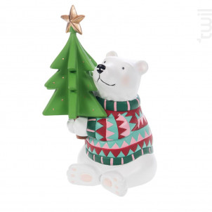 Ours Hugues Sapin lot De 2 - Amadeus -  - 