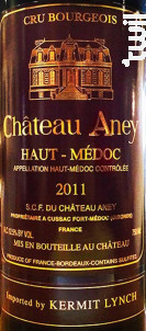 Château Aney - Château Aney - 2011 - Rouge