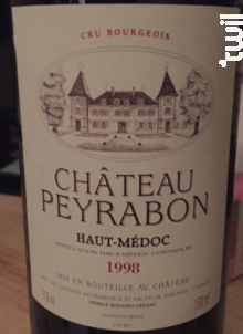 Château Peyrabon - Château Peyrabon - 2022 - Rouge