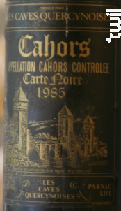 Les Caves Quercinnoises - Les Caves Quercinnoises - 1985 - Rouge