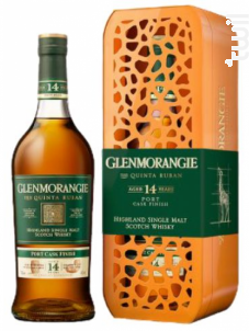Whisky Glenmorangie Quinta Ruban 14 Ans - Coffret Girafe - Glenmorangie - Non millésimé - 