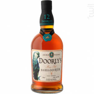 Rhum Doorly's 12 Ans - 70cl - Doorly's Rhum - Non millésimé - 