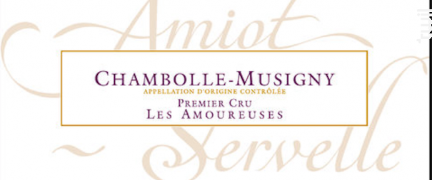 Les Amoureuses Amiot Servelle - Domaine Amiot-Servelle - 2013 - Rouge