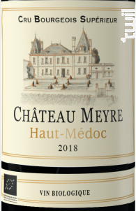 Château Meyre Cru Bourgeois Supérieur - Château Meyre - 2018 - Rouge