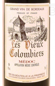 Les Vieux Colombiers - Vignerons d'Uni-Médoc - 2016 - Rouge