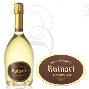 Champagne Ruinart Blanc De Blancs Grands Crus - Ruinart - Non millésimé - Effervescent