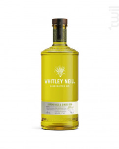 Whitley Neill Lemongrass & Ginger Gin - Whitley Neill - Non millésimé - 