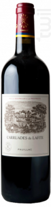 Carruades de Lafite - Domaines Barons de Rothschild - Château Lafite Rothschild - 2010 - Rouge