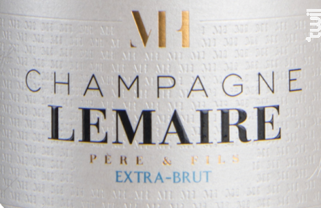 L'extra-Brut - Champagne Lemaire Père et Fils - Non millésimé - Effervescent