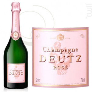 Brut Rosé - Champagne Deutz - Non millésimé - Effervescent