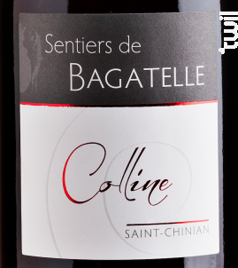Sentiers de Bagatelle - Colline - Clos Bagatelle - 2020 - Rouge