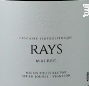Rays - Mas del Périé - 2017 - Rouge