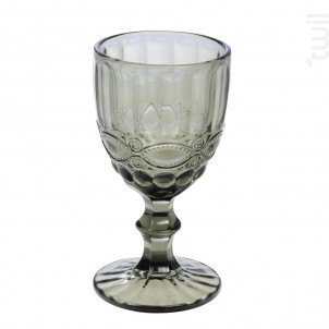 Boîte De 6 Verres À Pied Gris - Amadeus -  - 