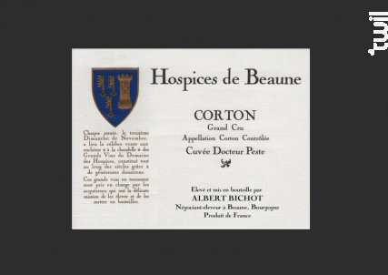 Corton Grand Cru, Cuvée 