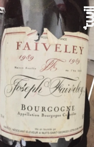 Joseph Faiveley Bourgogne - Domaine Faiveley - 2020 - Rouge
