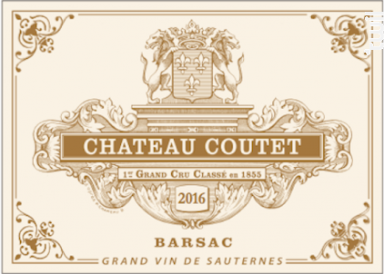 Château Coutet - Château Coutet - Barsac - 2017 - Blanc