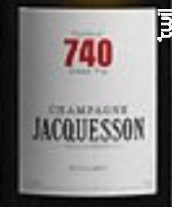 740 Jacquesson - Champagne Jacquesson - Non millésimé - Effervescent