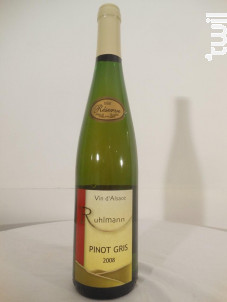 Pinot Gris - Vins Ruhlmann - 2008 - Blanc