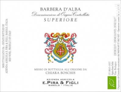 Barbera D'alba Superiore - E. PIRA E FIGLI-CHIARA BOSCHIS - 2019 - Rouge