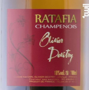 Ratafia Champenois - Champagne Olivier Devitry - 2017 - Blanc