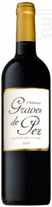 Saint-Estèphe - Château Graves de Pez - 2021 - Rouge
