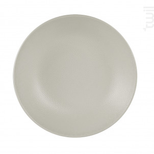 Grande Assiette Creuse Vésuvio Blanc 25 Cm lot De 6 - table passion -  - 