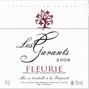 Fleurie - Les Garants - Cave de Fleurie - 2020 - Rouge