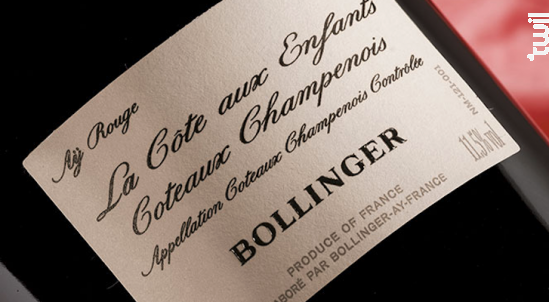 La Côte aux Enfants - Champagne Bollinger - 2014 - Rouge