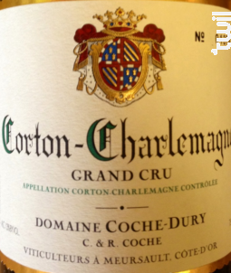 Corton-Charlemagne Grand Cru - Domaine Coche Dury - 2013 - Blanc