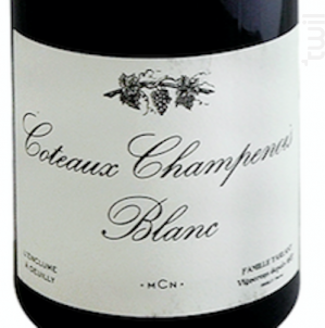 Coteau Champenois - Champagne Tarlant - 2019 - Effervescent