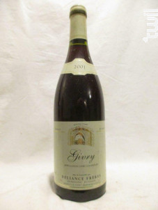 Givry - Domaine Deliance - 2001 - Rouge