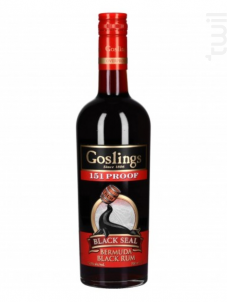 Rhum Goslings Black Seal - Goslings - Non millésimé - 