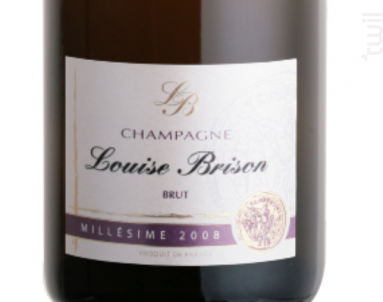 Champagne LOUISE BRISON Millésimé BRUT - Champagne LOUISE BRISON - 2009 - Effervescent