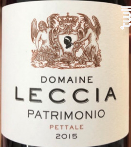 Domaine Leccia - Patrimonio Pettale - Domaine Leccia - 2012 - Rouge