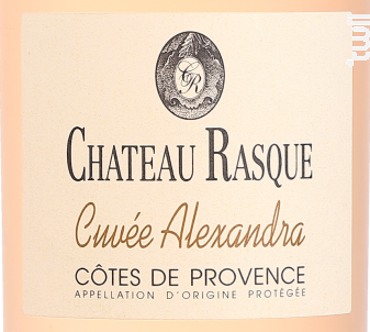 Alexandra - Château Rasque - 2020 - Rosé