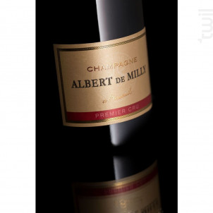 Premier Cru - Champagne Albert De Milly - Non millésimé - Effervescent