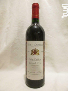 Saint-émilion Grand Cru - Château Haut-Quercus - 2000 - Rouge