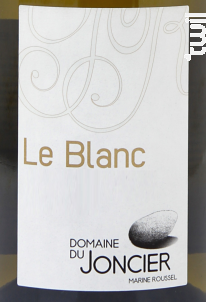 Le Blanc - Domaine du joncier - 2018 - Blanc