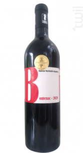 Corbières-Boutenac Artisanal BIO - Domaine Martinolle-Gasparets - 2020 - Rouge