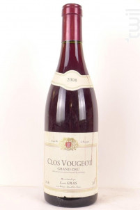 CLOS VOUGEOT GRAND CRU - Louis Max - 2008 - Rouge