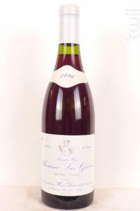 Premier Cru Les Grèves - yves darviot - 1996 - Rouge