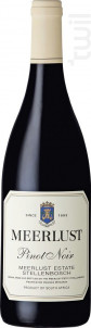 Meerlust Pinot Noir - Meerlust Estate - Non millésimé - Rouge