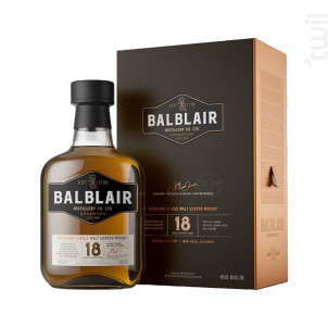 Whisky Balblair 18 Ans - Balblair - Non millésimé - 