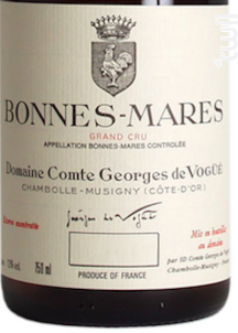 Bonnes-Mares Grand Cru - Domaine Comte Georges de Vogüé - 2021 - Rouge
