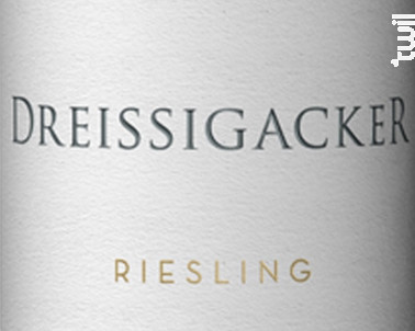ORGANIC - RIESLING - DREISSIGACKER - 2022 - Blanc