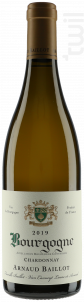 Bourgogne Blanc - Domaine Arnaud Baillot - 2019 - Blanc