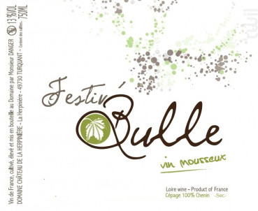 Festiv'bulle - Domaine de La Herpinière - Non millésimé - Effervescent