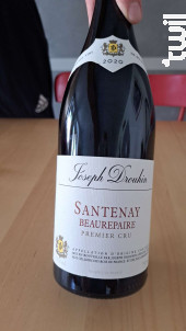 Santenay Premier Cru Beaurepaire - Maison Joseph Drouhin - 2020 - Rouge