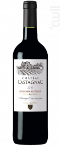 Château Castagnac - Cuvée Prestige - Vignobles Coudert - 2021 - Rouge